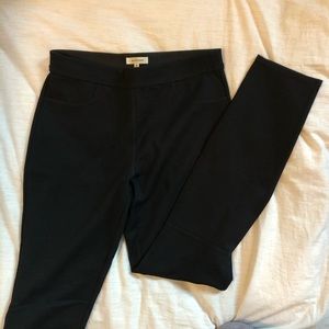 Max Studio Knit Black Pants